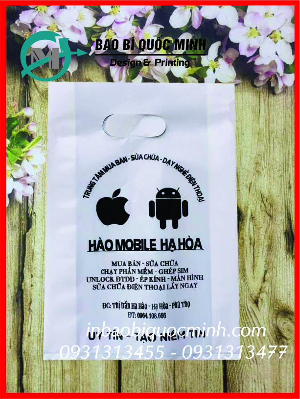 Bao bì đựng điện thoại