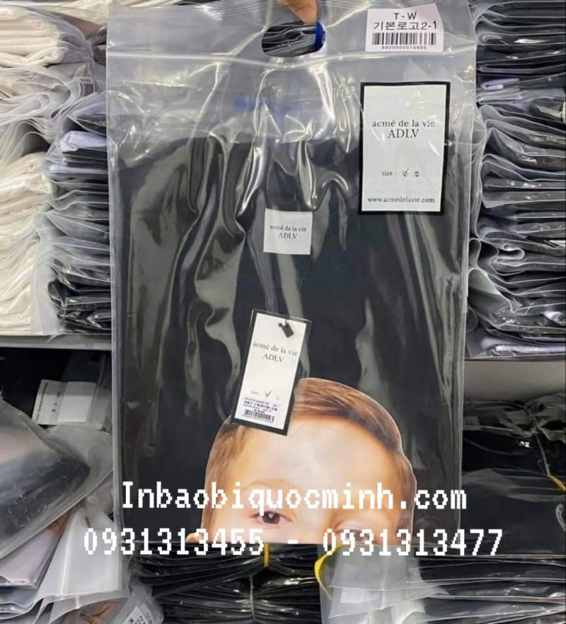 Gioi thieu ve in tui zipper dung quan ao gia re chat luong