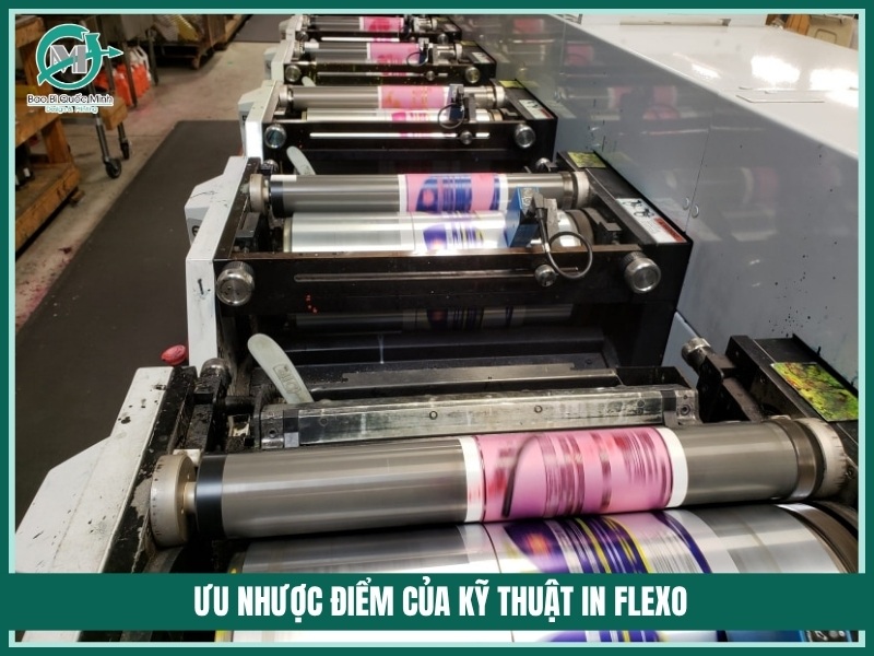 Uu nhuoc diem cua ky thuat in Flexo