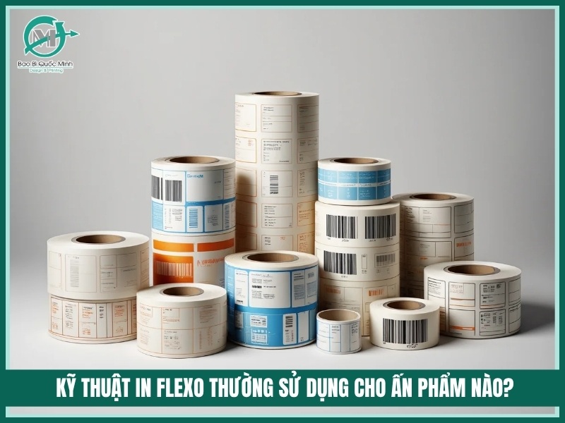 Ky thuat in Flexo thuong su dung cho an pham nao